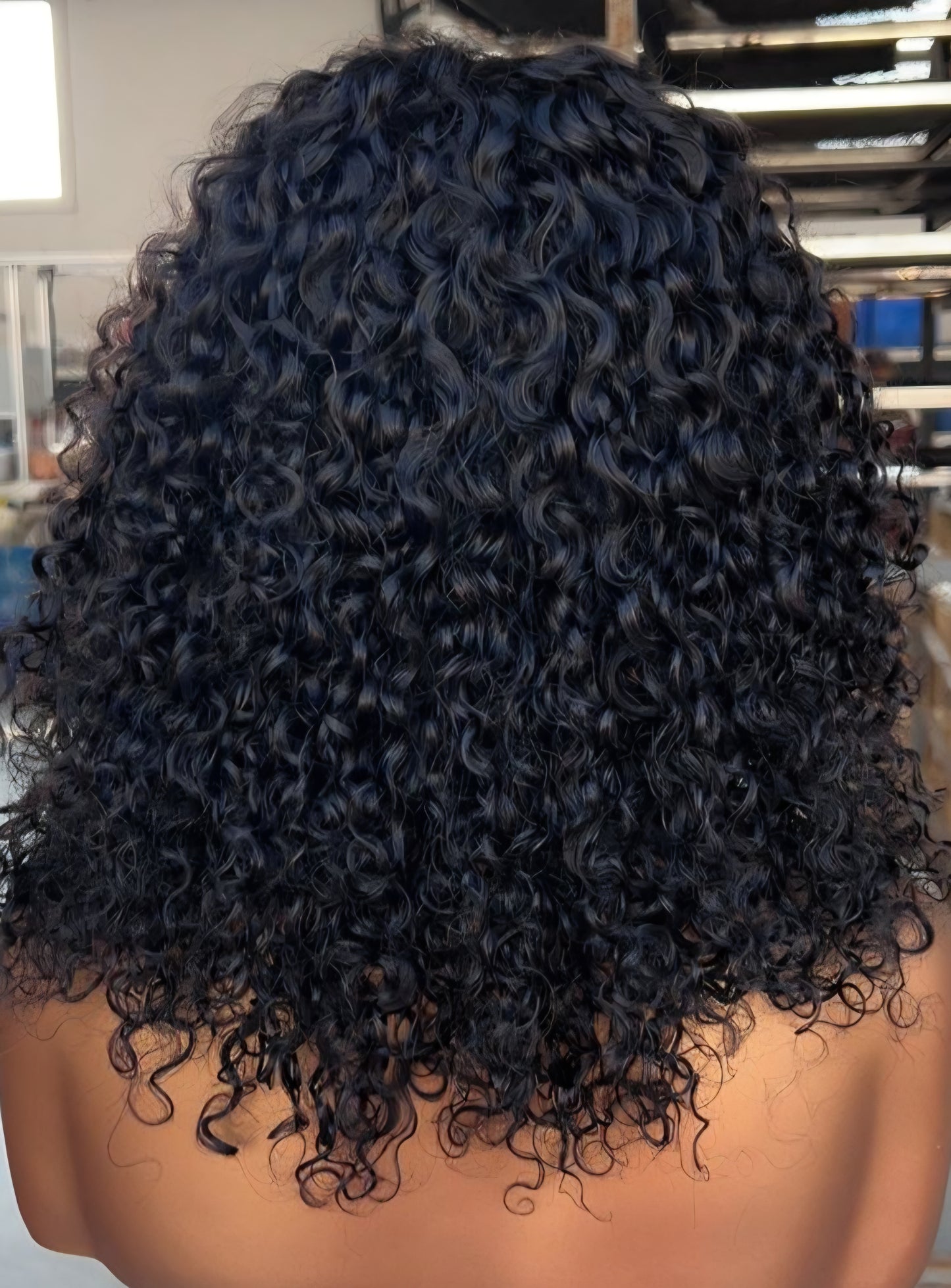 Moira Hair 100% Human Hair Tight Curls - SACHA 13x4 HD Lace 180 density 14"