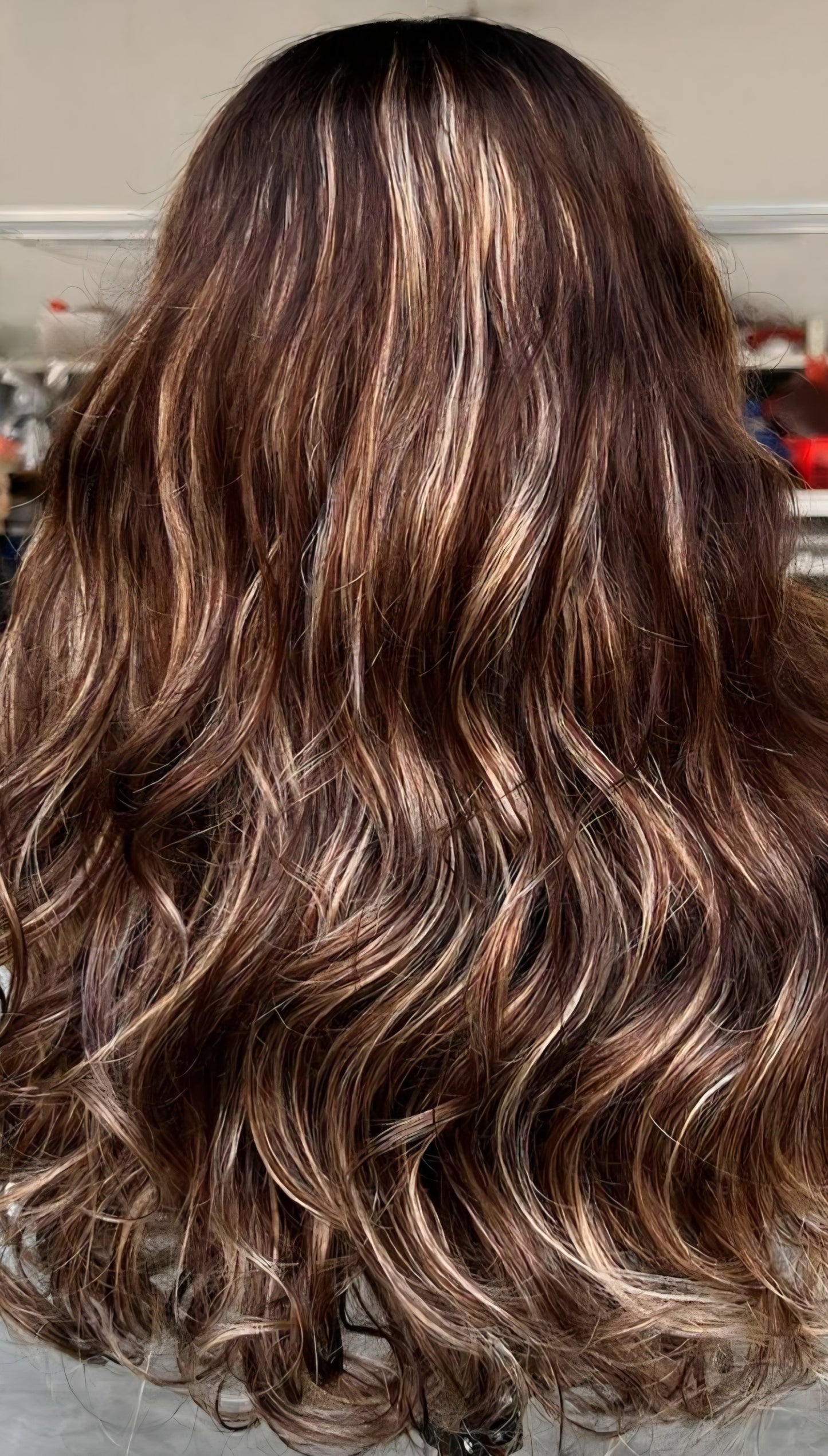 Moira Hair 100% Human Hair Beach Wave - FAITH 5x5 HD Lace 250 density 18"