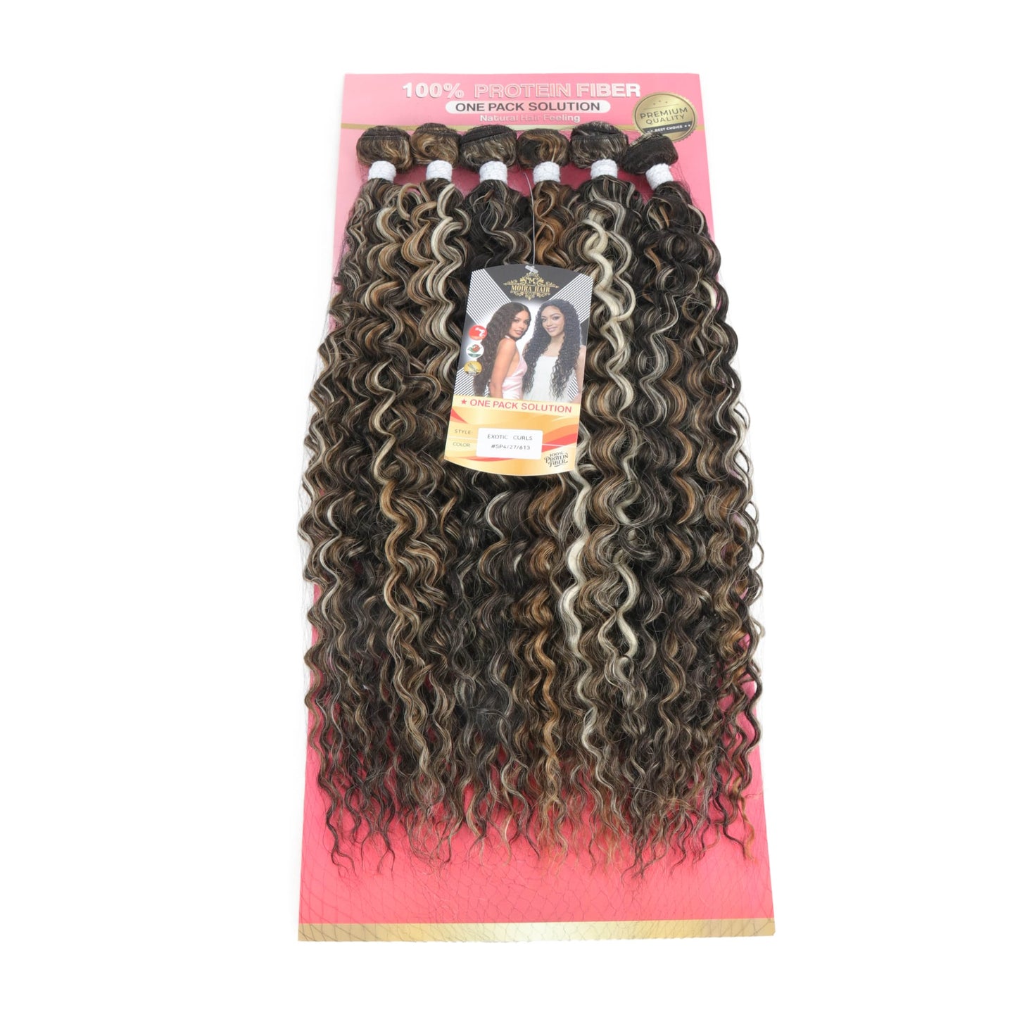 Exotic Curls - Premium Color SP4/27/613 (One Pack Solution)