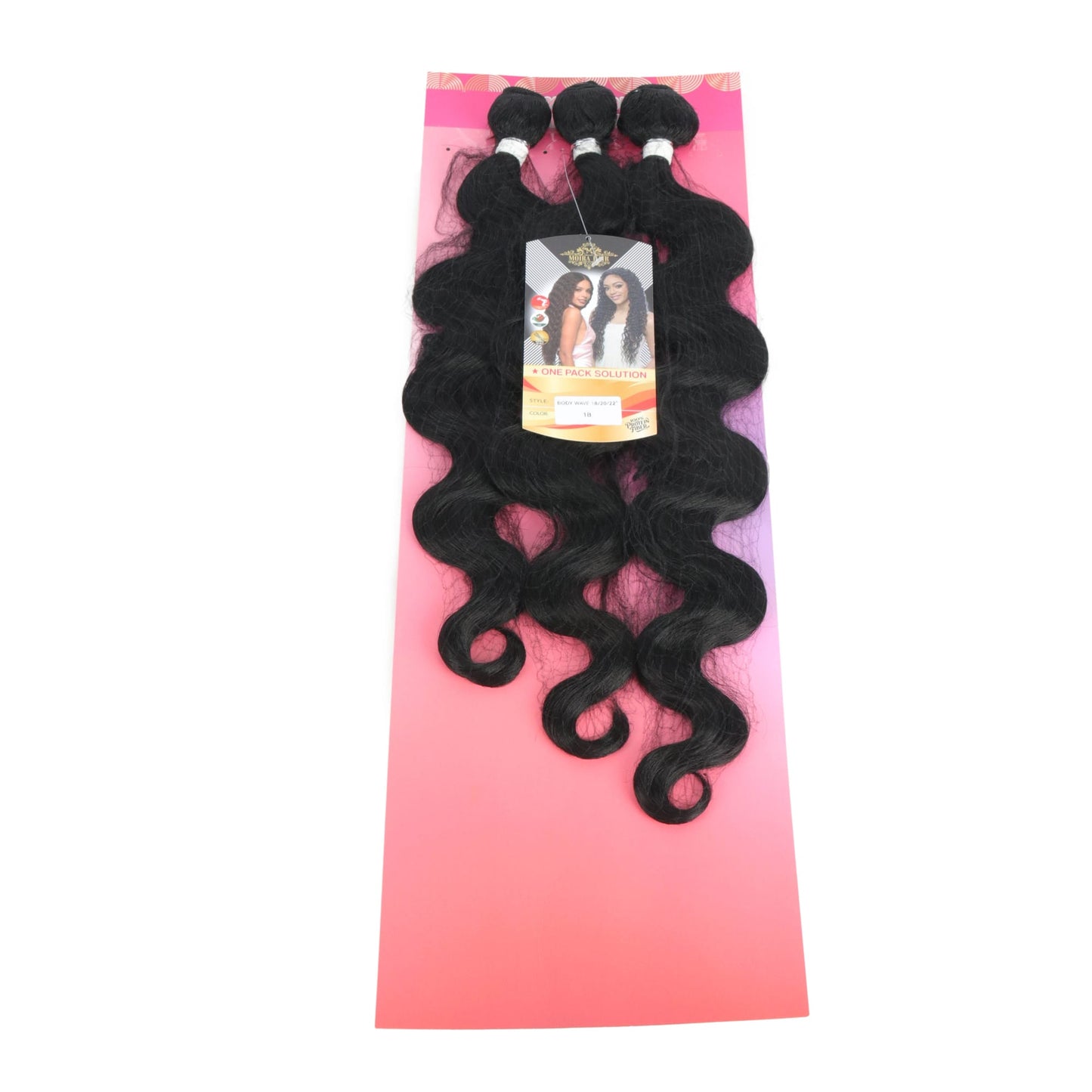 Elegant 3X Body Wave – Color 1B (18", 20", 22")
