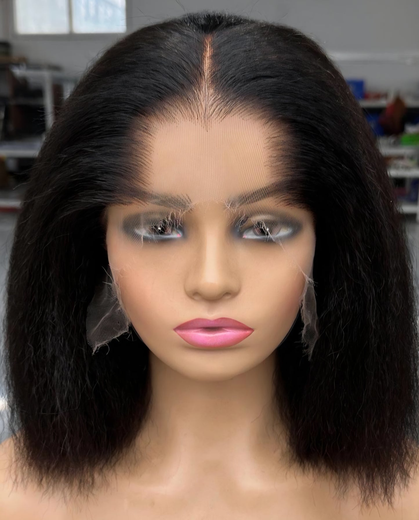 Moira Hair 100% Human Hair Kinky Texture - LEXI 13x4 HD Lace 180 density 10"