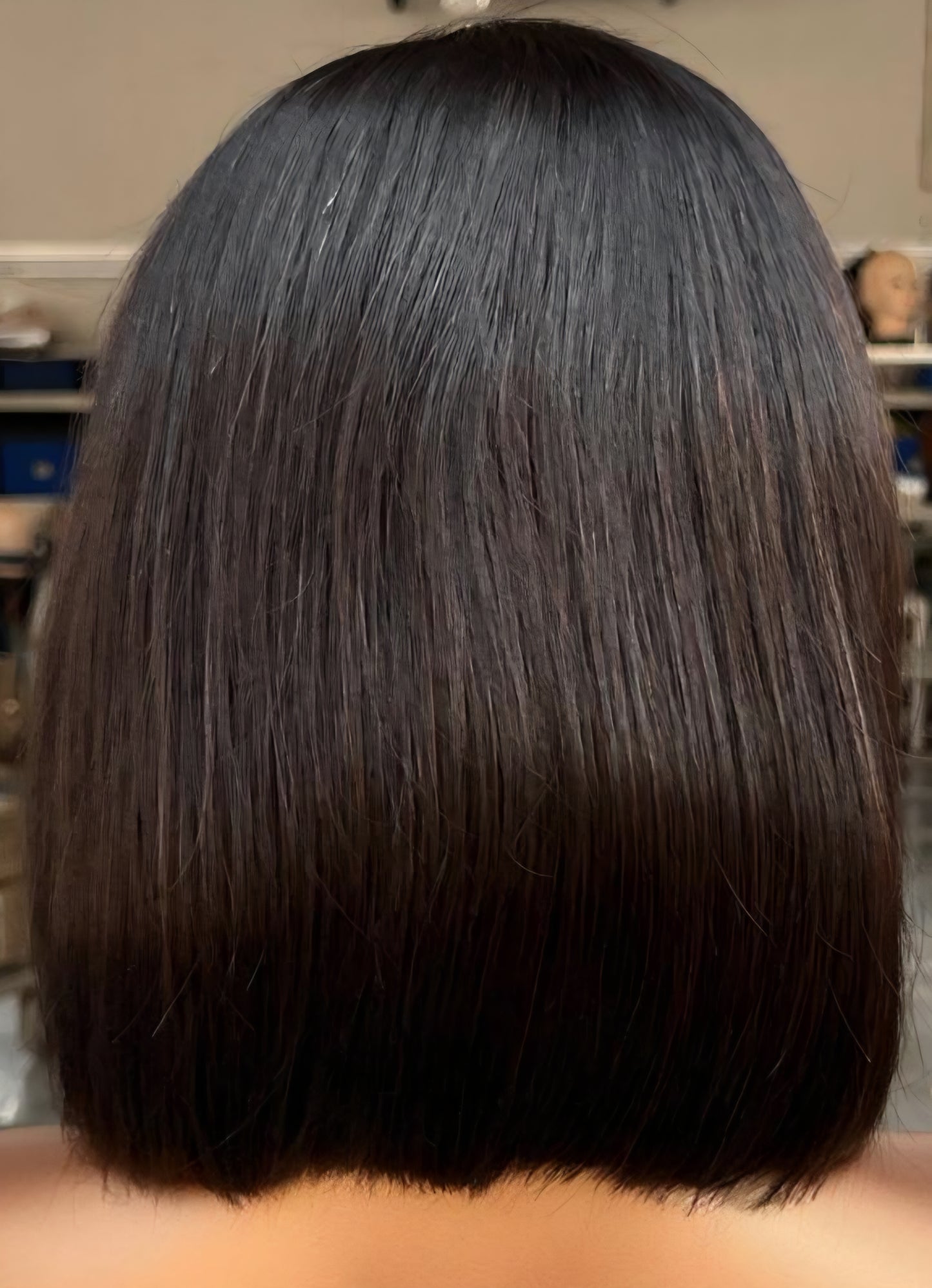 Moira Hair 100% Human Hair Bob Straight - PROFESSIONAL 13x4 HD Lace 180 density 8"