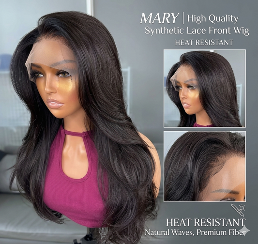 Mary Lace Front – Sleek & Heat Safe