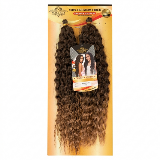 Moira Hair Ariel Curl 22" – Colour #1B Natural Black