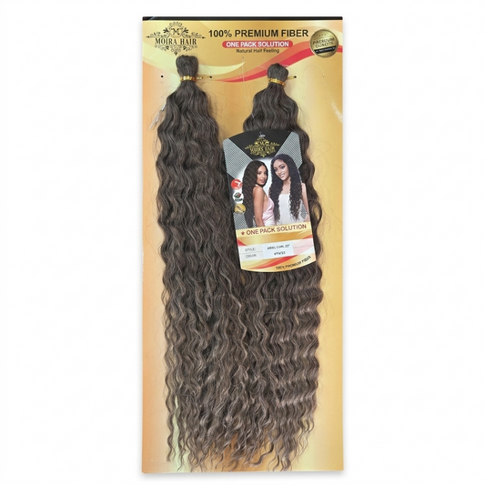 Moira Hair Ariel Curl 22" – Colour #T4/22 Chocolate Blonde Ombre