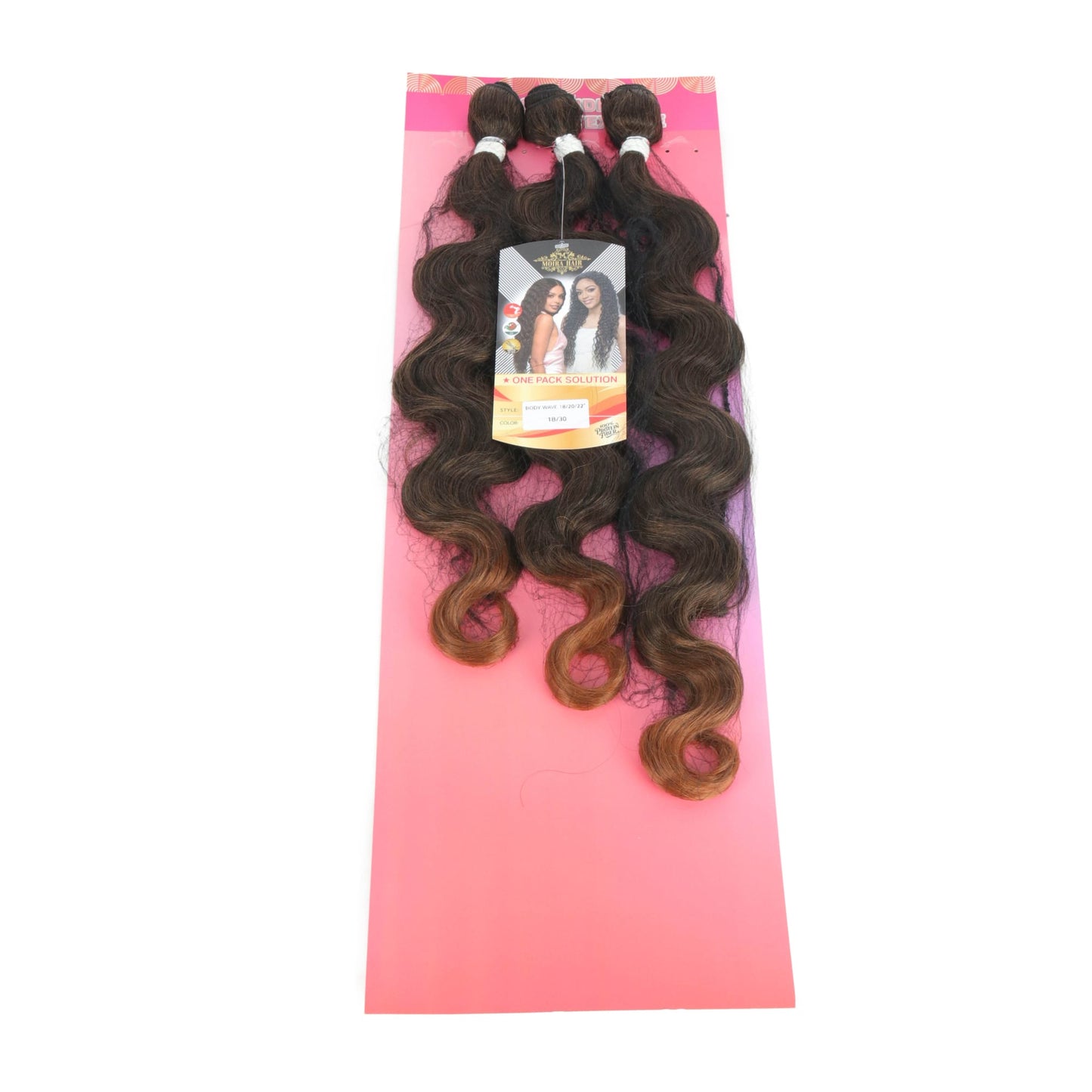 Elegant 3X Body Wave – Color 1B/27 (18", 20", 22")