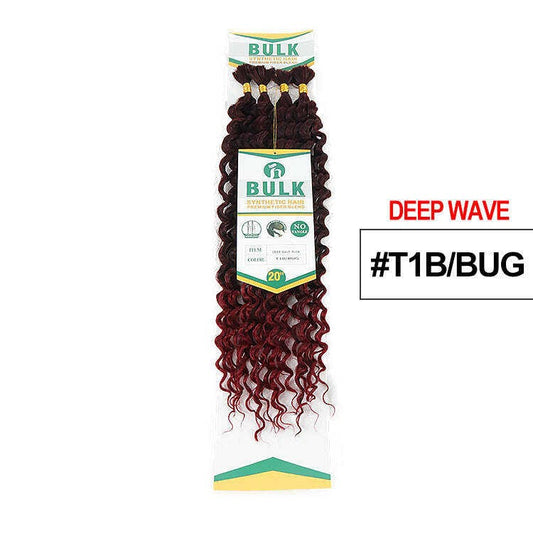 Deep Wave Bulk #T1B/BUG – Boho Braids