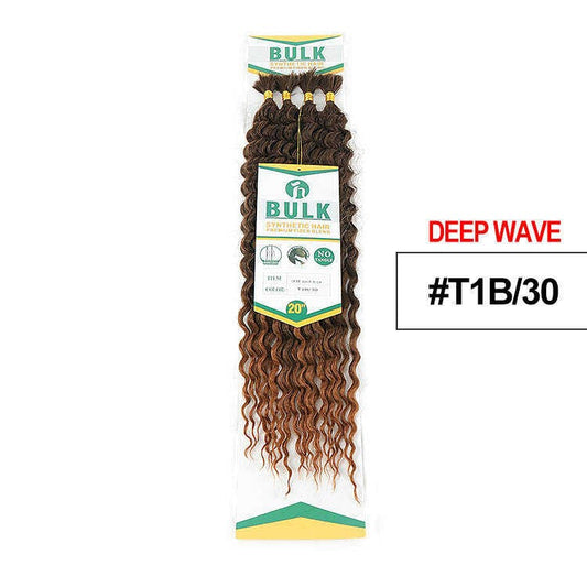 Deep Wave Bulk #T1B/30 – Ombre Boho Braids