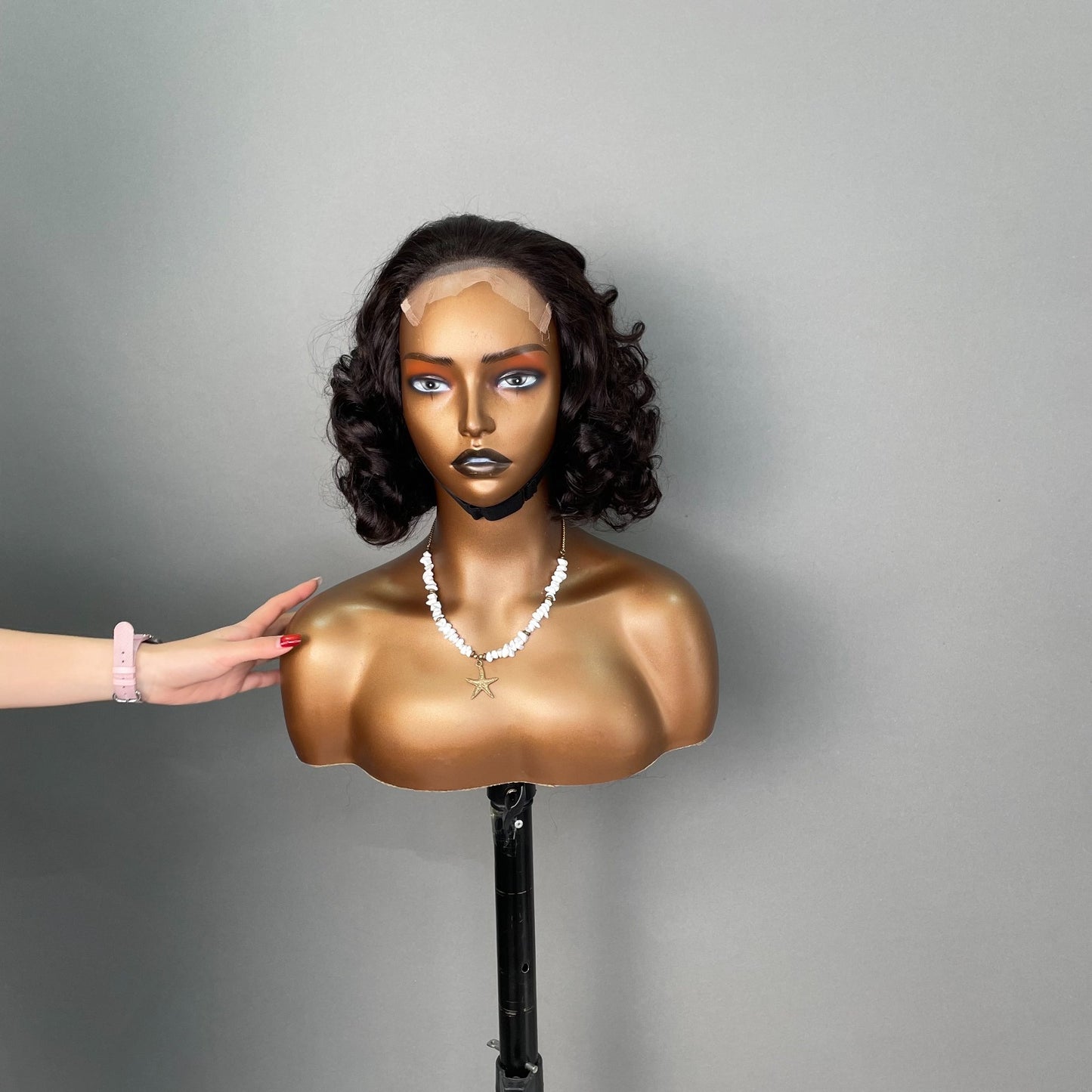 Joy 16" Human Hair Wig – 350% Ultra-Full Density