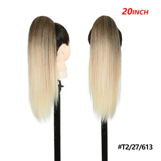 Premium Yaki Straight Ponytail 20"