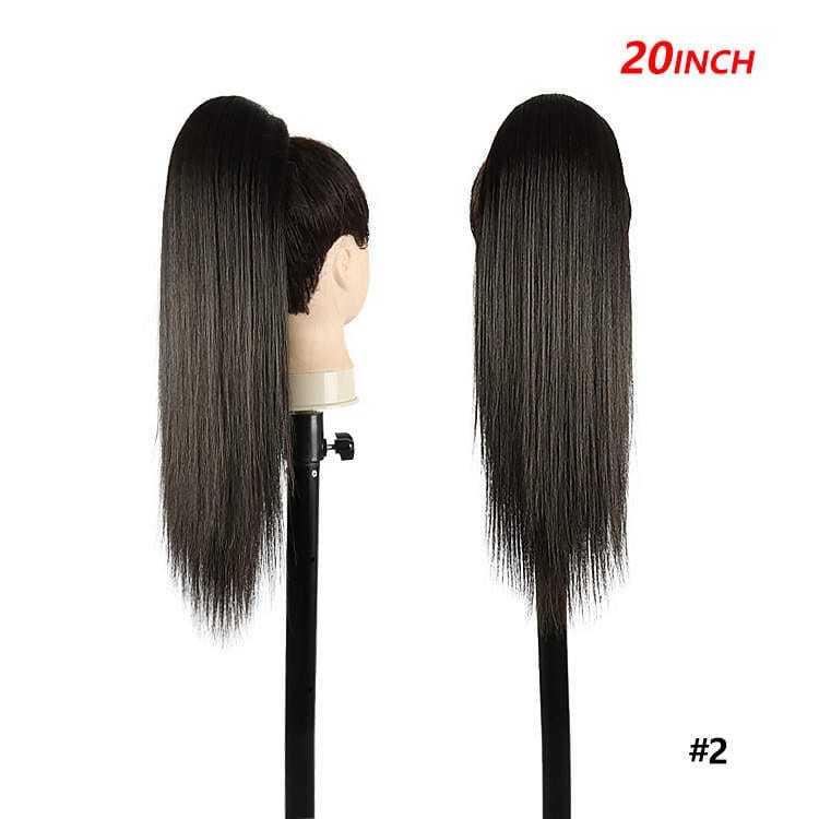 Daily Wear Yaki Straight Ponytail 20"