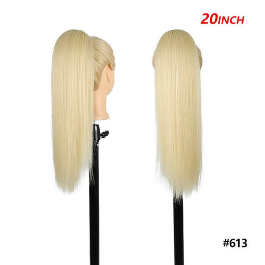 Yaki Straight Ponytail 20" Clip-In