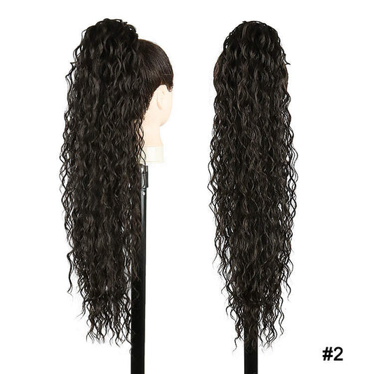 Ponytail to Ponytail: Water Wave Drawstring