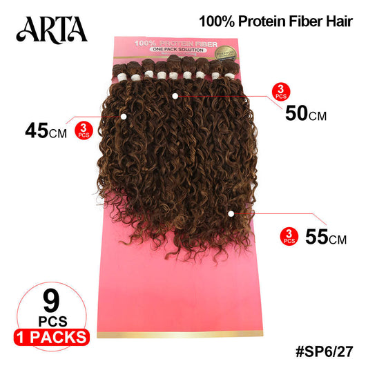 ARTA Bouncy Curly Weave Extensions – Shade #SP6/27