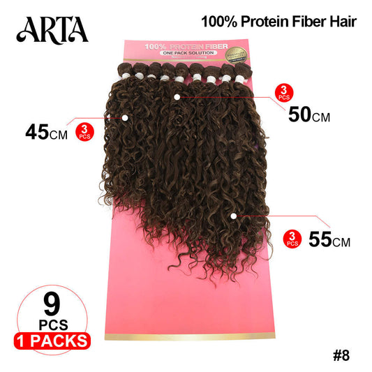 ARTA Bouncy Curly Weave Extensions – Shade #8