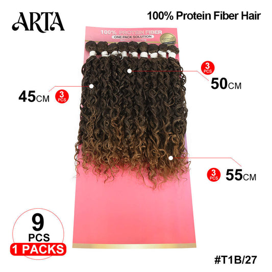 ARTA Bouncy Curly Weave Extensions – Shade #T1B/27